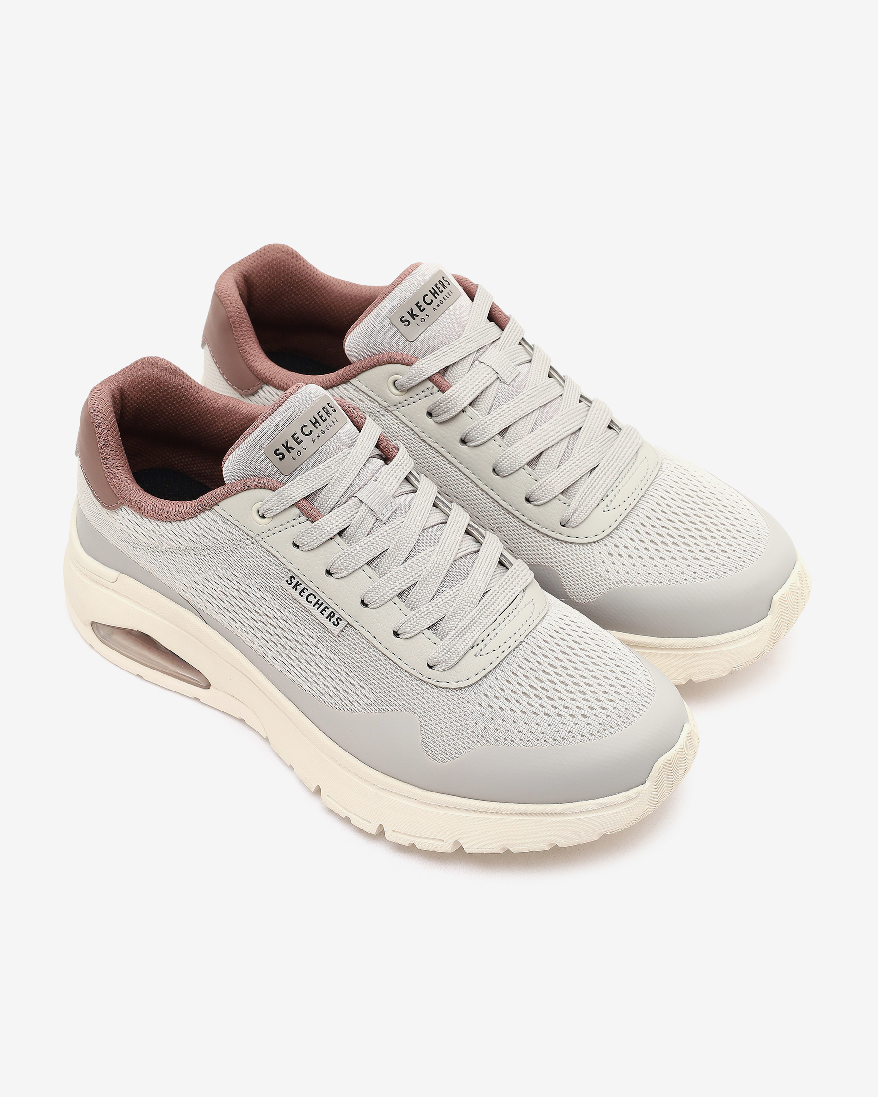 Skechers Uno Flex - Spring On Air Erkek Bej Sneakers 183310 MUSH